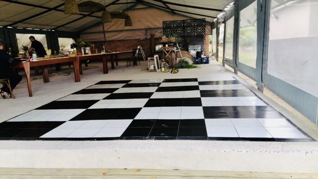 Indoor Dance Floor - N&B Decks n Floors